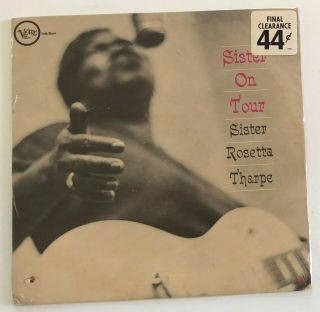 1961 Black Gospel Soul Lp / Rosetta Tharpe / Sister On Tour Verve V - 3005