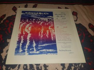 Grateful Dead - Mountains Of The Moon Lp,  Record Rare 35