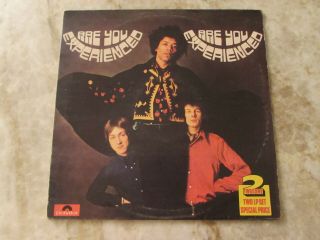Jimi Hendrix 2 Lp Set,  Are You Experienced,  Axis,  Bold As Love,  Polydor 2683 031