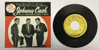 Johnny Cash & Tennessee Two Ep His Top Hits 45rpm Sun Records Ep - 38