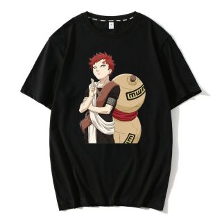 Unisex Cool Short Sleeve Tshirts Anime Naruto T - Shirt Casual Sports Tees Cosplay