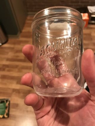 Set of 2 - Lagunitas 10 oz Craft Beer Pint Glasses Small Mouth Mason Jars 3