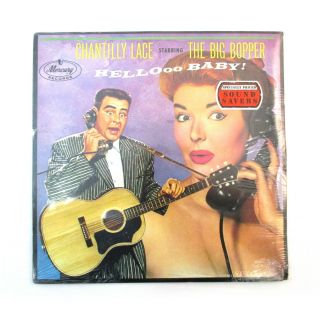 The Big Bopper Chantilly Lace Hellooo Baby Reissue Vinyl Lp