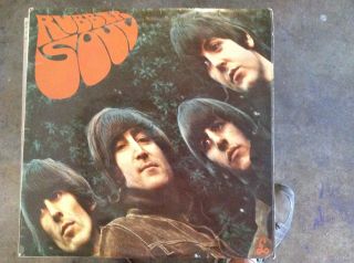 Beatles Rubber Soul Uk Parlophone Stereo