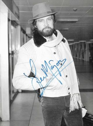 Lee Majors (the Six Million Dollar Man) Hand - Signed 1979 9.  35” X 7” Portrait