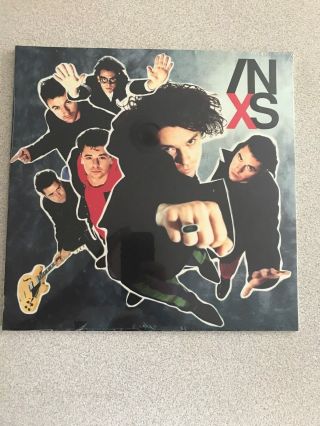Nisp Inxs - X - Rare 1990 Pressing Lp Record Album