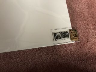 SDCC 2019 Blizzard EXCLUSIVE “The Firelord” 43/300 Fine Art Print WoW Warcraft 3