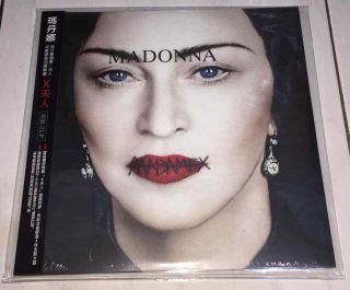 (dominik) Madonna 2019 Madame X Taiwan Obi Standard Edition Vinyl 2 Lp