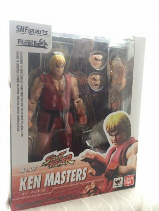 Ken Masters Bandai Shfiguarts Street Fighter Collectors Action Figure
