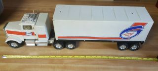 Very Rare Vintage Pressed Steal Nylint Gateway Foods Inc Semi Truck And Trailer