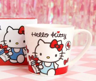 Cute For Hello Kitty Ceramic Cup Hot Tea Milk Beer Juice Cup Coffee Mug Gifts 2