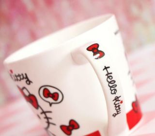 Cute For Hello Kitty Ceramic Cup Hot Tea Milk Beer Juice Cup Coffee Mug Gifts 4