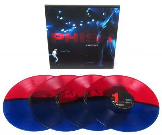 Phish - A Live One - Box Set [in - Shrink] 180g Lp Red,  Blue Vinyl Record Album