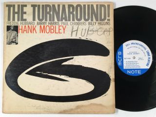 Hank Mobley The Turnaround Blue Note Blp 4186 Van Gelder Jazz Lp