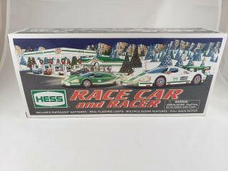 2009 Hess Toy Truck Race Car And Racer -
