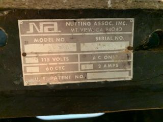 1971 Nutting Associates Computer Space Video Game Cabinet Arcade 2 boards 9