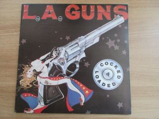 L.  A Guns Cocked & Loaded Korea Lp