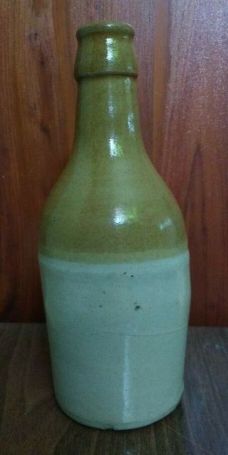 Rare NY - 27 Niagara Bottling Co.  GINGER BEER Buffalo NY Antique Pottery Stoneware 3