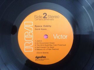 David Bowie - Space Oddity LP RCA USA Promo 1972 4