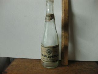 Bim Pa.  Pre Pro P.  B.  Co Special Beer Pittsburgh Straub Ct Clear W/ Labels Bottle