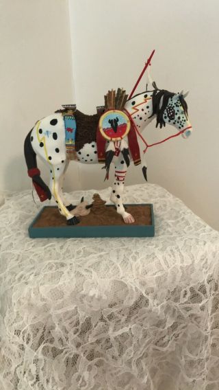 Trail Of Painted Ponies War Pony Figurine