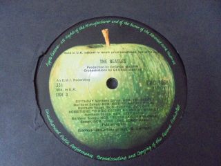 The Beatles - The White Album 1968 UK DOUBLE LP APPLE MONO 1st COMPLETE 8
