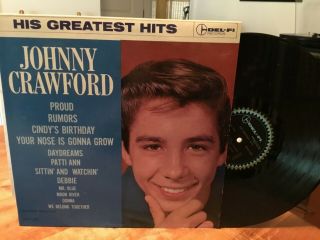 Johnny Crawford: His Greatest Hits,  Del - Fi Records,  1st,  Oop Lp