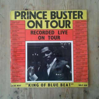 Rare Prince Buster On Tour.  Bluebeat Bblp808.  Rare 1967