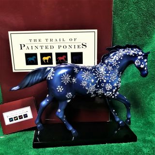 Trail Of The Painted Ponies Retired Snowflake Pony 2e/4731 By Westland