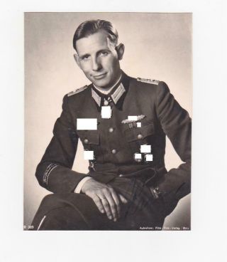 Wartime Signed Photo Knight 