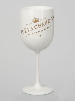 Moet & Chandon Ice Imperial White Acrylic Glasses