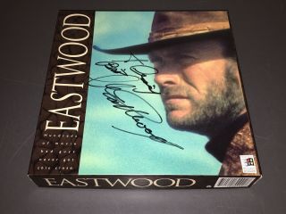 Clint Eastwood Signature & Inscription On Archive Dvd Box,  Modderno