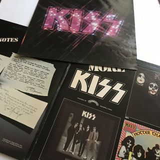 KISS ALIVE LP RECORD WITH HYPER STICKER 8