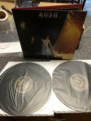 Rush Exit Stage Left Vinyl 2 Lp Reissue 180g
