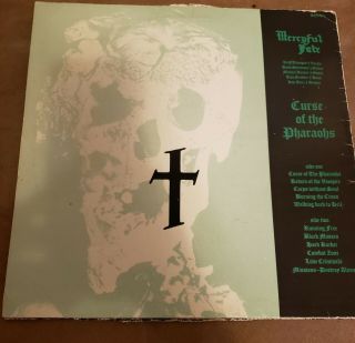 Mercyful Fate Curse Of The Pharaohs Vinyl Lp Black Metal Rare Lords Of chaos 2