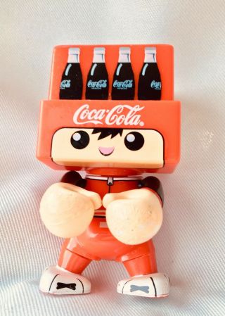Extremely Rare Vintage Trexi Coca Cola Coke Bootle Tray We All Vinyl Figure