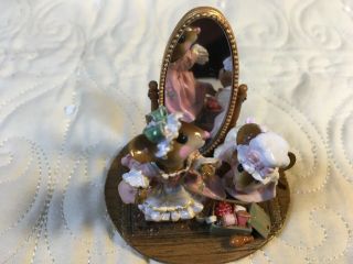 Wee Forest Folk A Stitch in Time Colonial Pink & Green LTD - 10 (A) Mirror Mice 5
