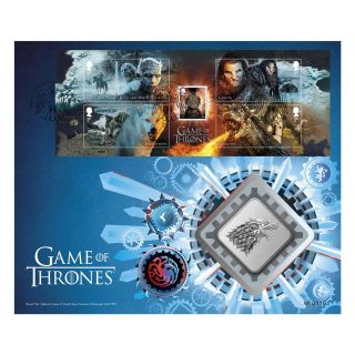 Game Of Thrones Clad Medal House Stark Bu Cover Sku58162