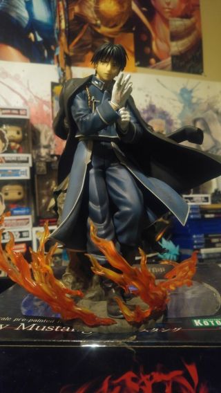 Kotobukiya Artfx J Fullmetal Alchemist Roy Mustang 1/8