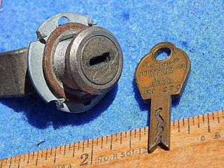 1939 Rock - ola DE - 39 Deluxe Profit Sharing Cashbox Lock and key 4RO - 270,  front 7