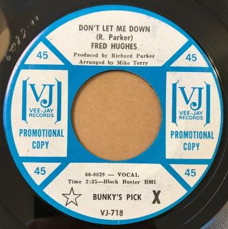 Northern Soul 45 Fred Hughes Don 