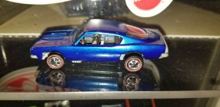 Vintage Hot Wheels Redline 1968 Custom Barracuda Blue Us