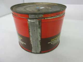 VINTAGE TASTY MAID COFFEE TIN ADVERTISING COLLECTIBLE M - 308 4