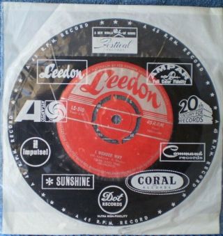 Dion And The Belmonts - I Wonder Why/teen Angel " Rare Oz " 45 Rpm