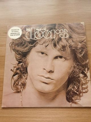 The Doors Best Of Vinyl Lp 1976 Uk Pressing Vg Plus