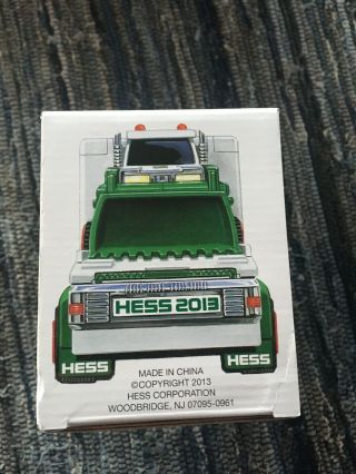 2013 HESS TRUCK TOY TRUCK and TRACTOR NEVER REMOVED FROM BOX 3