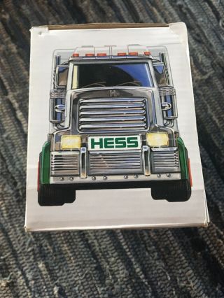 2013 HESS TRUCK TOY TRUCK and TRACTOR NEVER REMOVED FROM BOX 5