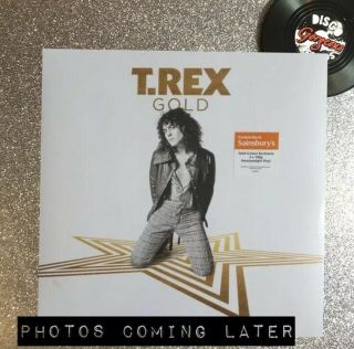 T.  Rex - Gold—2xlp Coloured Vinyl Sainsburys Limited:1000 Pressed • Demrec432 M/m