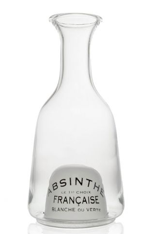 French Loop Absinthe Glass Carafe