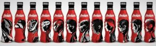 Last One Coca Cola Avengers End Game Bottle Set